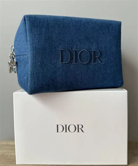 pochette manucure dior|dior denim pouch.